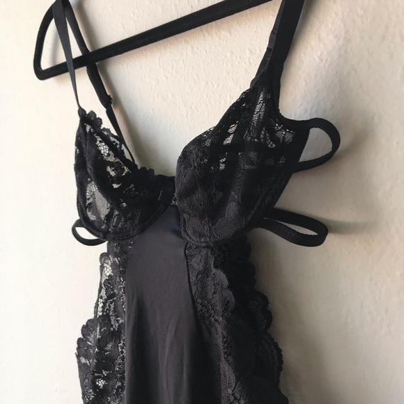 Blush “Smolder” Underwire Teddy Bodysuit, XS - Picture 5 of 13